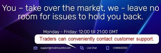 modmount customer support